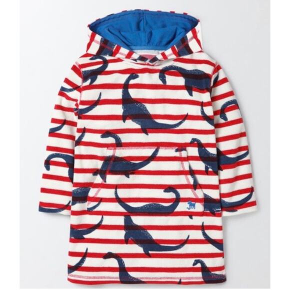 Mini Boden Towelling Zip-Up Throw-On - Size 11-12 Years - Picture 1 of 5